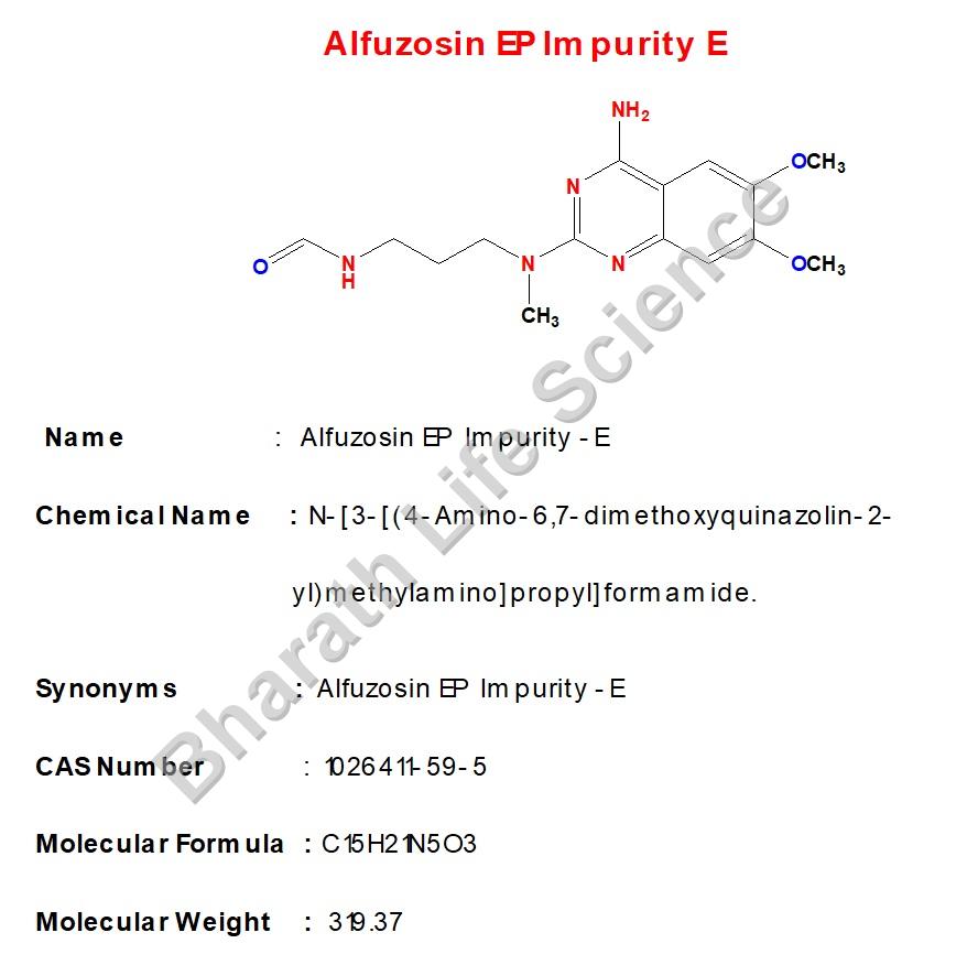 Alfuzosin EP Impurity E